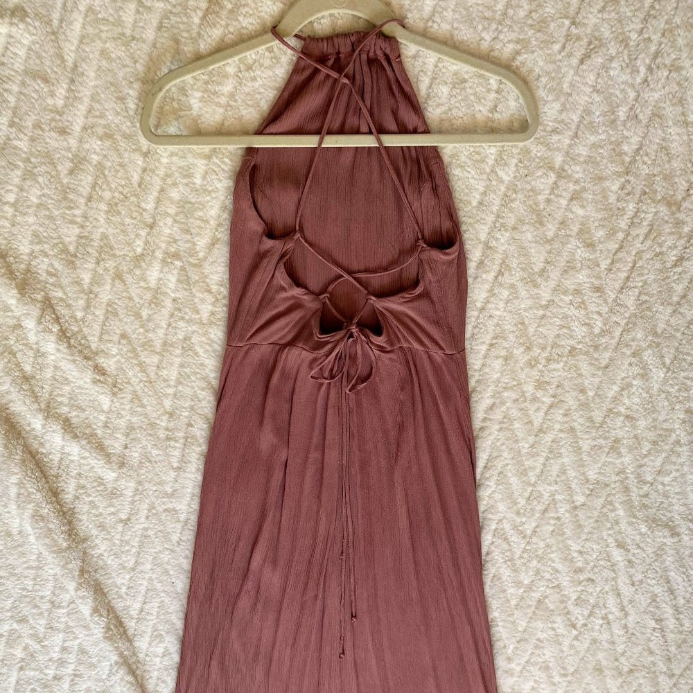 ASOS rose maxi dress